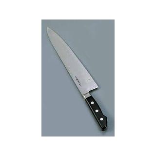 AOKI 青木刃物製作所 日本鋼（ツバ付）牛刀　３３cm