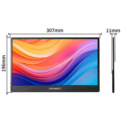 JAPANNEXT ジャパンネクスト タッチ対応 フルHD13.3型液晶ディスプレイ