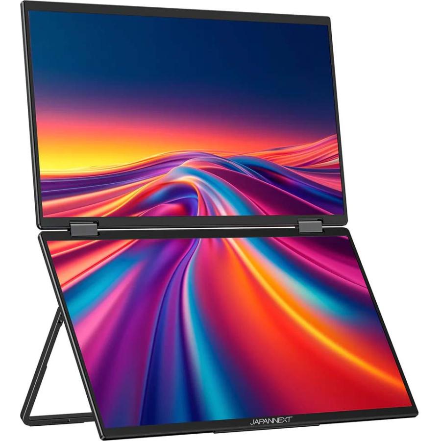 JAPANNEXT ジャパンネクスト フルHD 15.6インチ デュアルモバイルディスプレイ(IPS/HDMI/Type-C/スピーカー/非光沢) JN-DMD-IPS156F_3