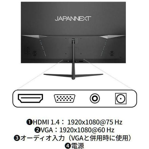 JAPANNEXT ジャパンネクスト フルHD対応 32型液晶ディスプレイ/HDMI×1
