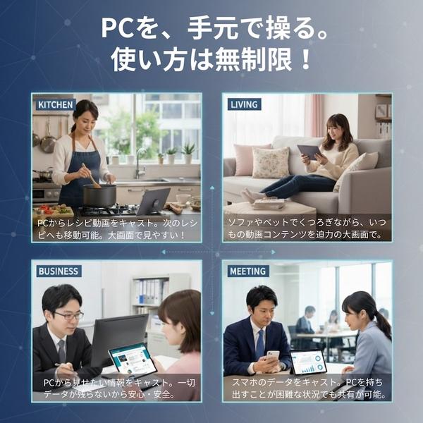 Move 双方向タブレット型ワイヤレスモニター Belfida ONE L-1001JA