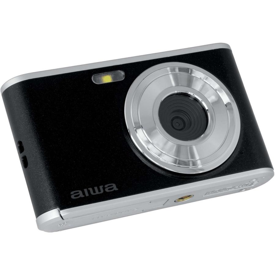 aiwaデジタル コンパクトデジタルカメラ aiwa cam DCB ブラック JA4