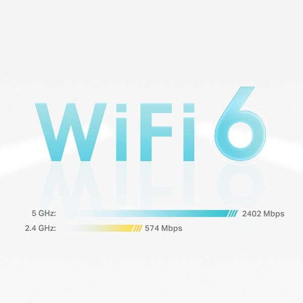 TP-Link ティーピーリンク 2台 AX3000 Wi-Fi6メッシュWiFiシステム 3年