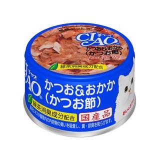 INABA いなばペットフード  CIAO ホワイティ かつお＆おかか(かつお節) 85g A-10｜murauchi3