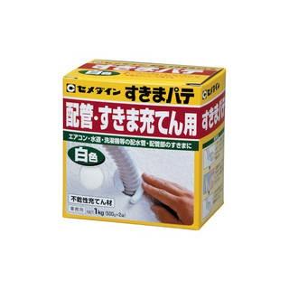 CEMEDINE/セメダイン  すきまパテ 白 1kg HC-159｜murauchi3