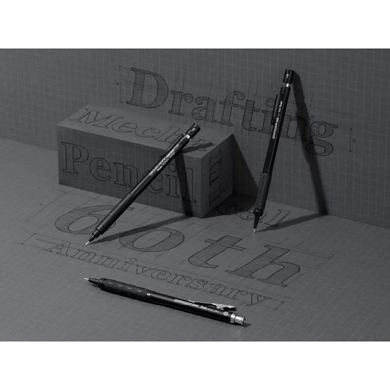 Pentel/ぺんてる 製図用シャープペンシル 60周年限定 3本セット グラフ