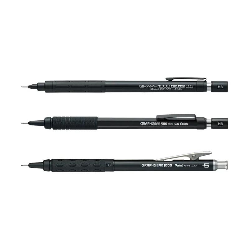 Pentel/ぺんてる 製図用シャープペンシル 60周年限定 3本セット グラフ