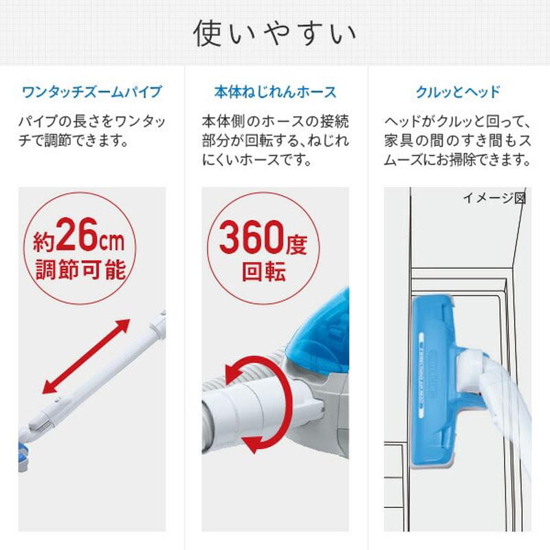 日立（HITACHI） 掃除機 サイクロン式クリーナー ごみダッシュ