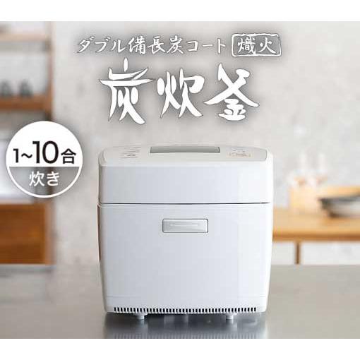 三菱（MITSUBISHI） NJ-VP18G-W(月白) IHジャー炊飯器 ダブル備長炭 