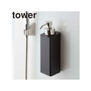 YAMAZAKI 山崎実業 マグネットツーウェイディスペンサー タワー 泡