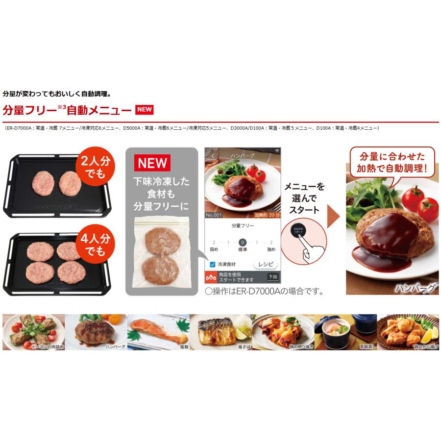 TOSHIBA 東芝 ER-D7000A-W(グランホワイト)　過熱水蒸気オーブンレンジ 30Lの画像