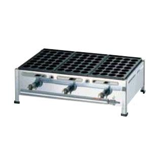 GTK237 関西式たこ焼器（２８穴） ３枚掛 ＬＰガス 4905001275609 関西式たこ焼器3枚掛 TKG 荒木金属製作所 関西式たこ焼器（28穴）3枚掛【LPガス専用】 : NEXT! - 通販 - Yahoo