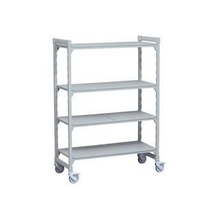 CAMBRO キャンブロ ４６０ソリッド移動カムシェルビングセット　　６１０×Ｈ　８９０　４段