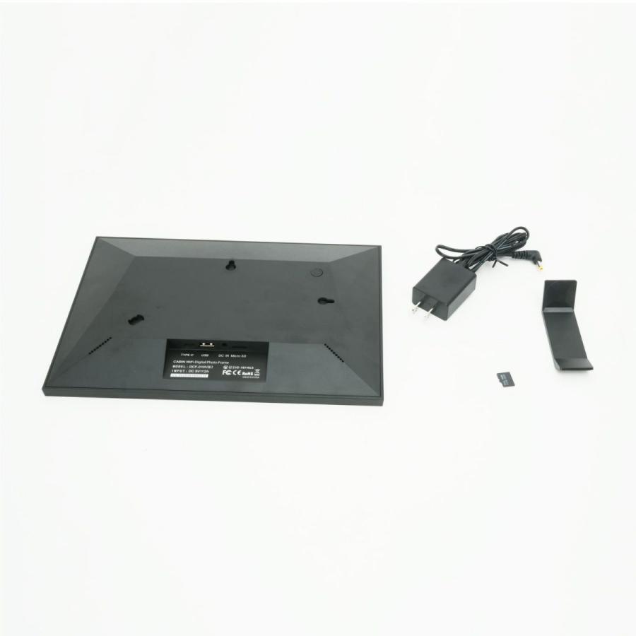 CABIN キャビン K-DCF-010V(E) ブラック WiFi デジタルフォトフレーム