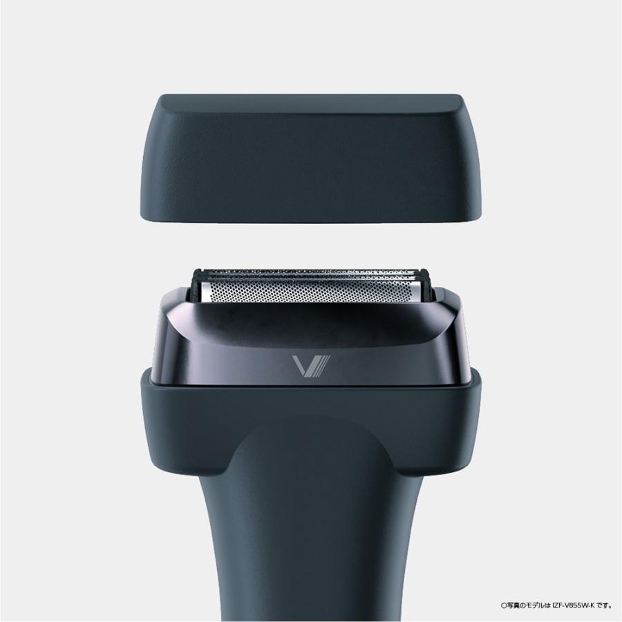 マクセルイズミ IZF-V855W-T(ブラウン) 長寿命刃（サステバ）搭載 5枚
