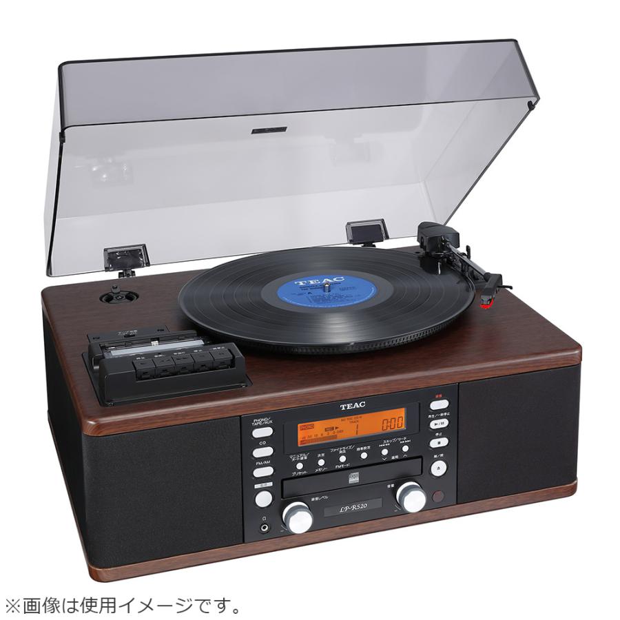 TEAC ティアック 当店在庫限り LP-R520　ターンテーブル/カセットプレーヤー付CDレコーダー_4