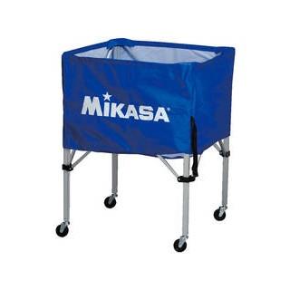 【期間限定お試し価格】 MIKASA/ミカサ BCSPS-BL ブルー 箱型・中(フレーム・幕体・キャリーケース3点セット) 【時間帯指定不可】ボールカゴ  設備、備品