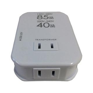 カシムラ NTI-111 海外用薄型2口変圧器USB 110-130V/85VA 220-240V 