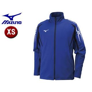 ミズノ mizuno  32JC8001-25 ＭＣＢ　ウォームアップシャツ 【XS】 （サーフブルー×ブラック）｜murauchi3