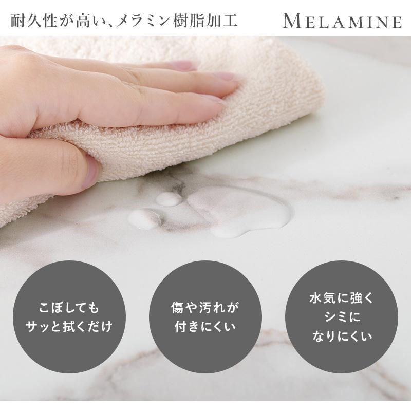 萩原 ハギハラ カフェテーブル ホワイト LT-4931WHの画像