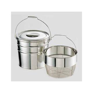 MINEX ミネックスメタル １８−８バケットII 洗いカゴタイプ １５Ｌ 荒目 MINEX ミネックスメタル 18−8バケットII 洗いカゴタイプ 15L 荒