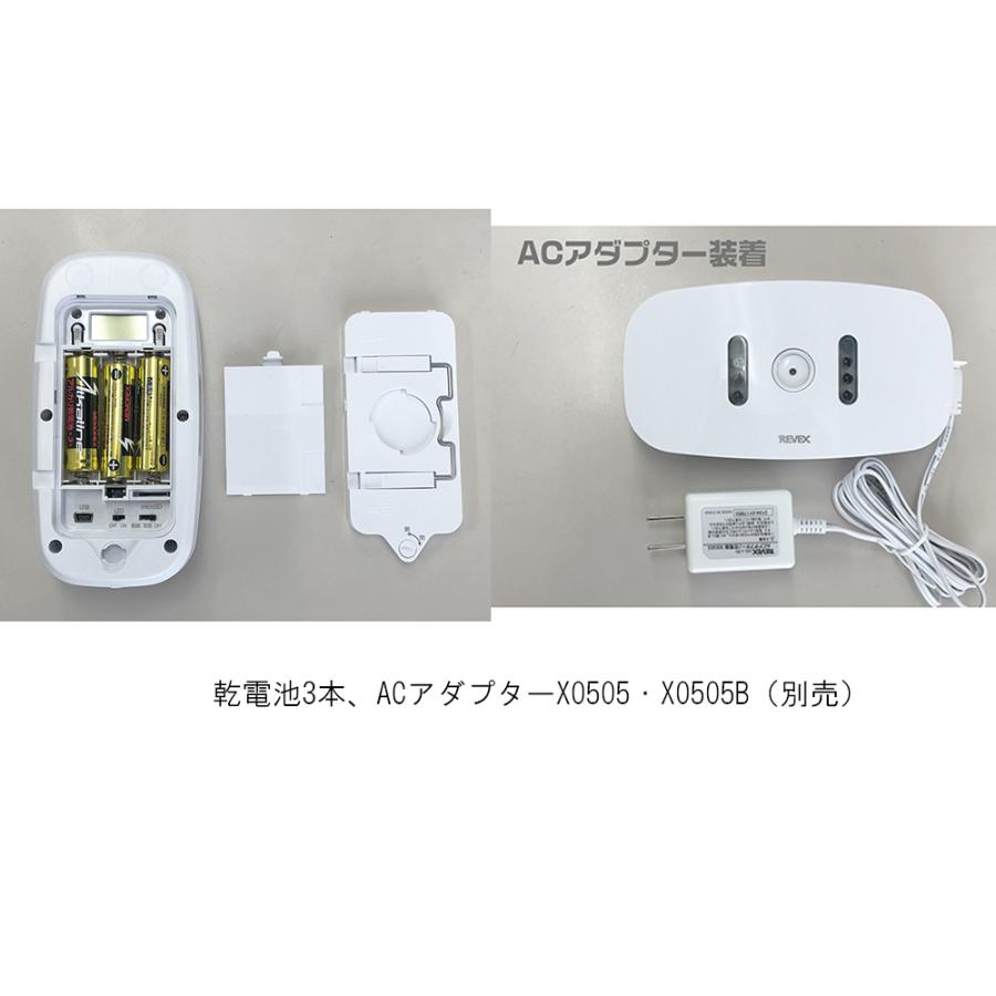REVEX リーベックス  ワイヤレスセンサー受信カメラセット XP1050AG｜murauchi3｜06