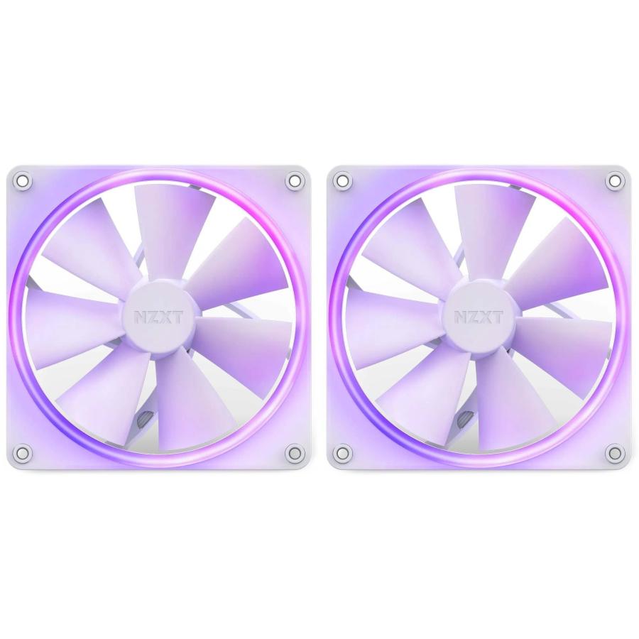 NZXT ケースファン F140 RGB Twin Pack 140mm x2パック・ホワイト RF