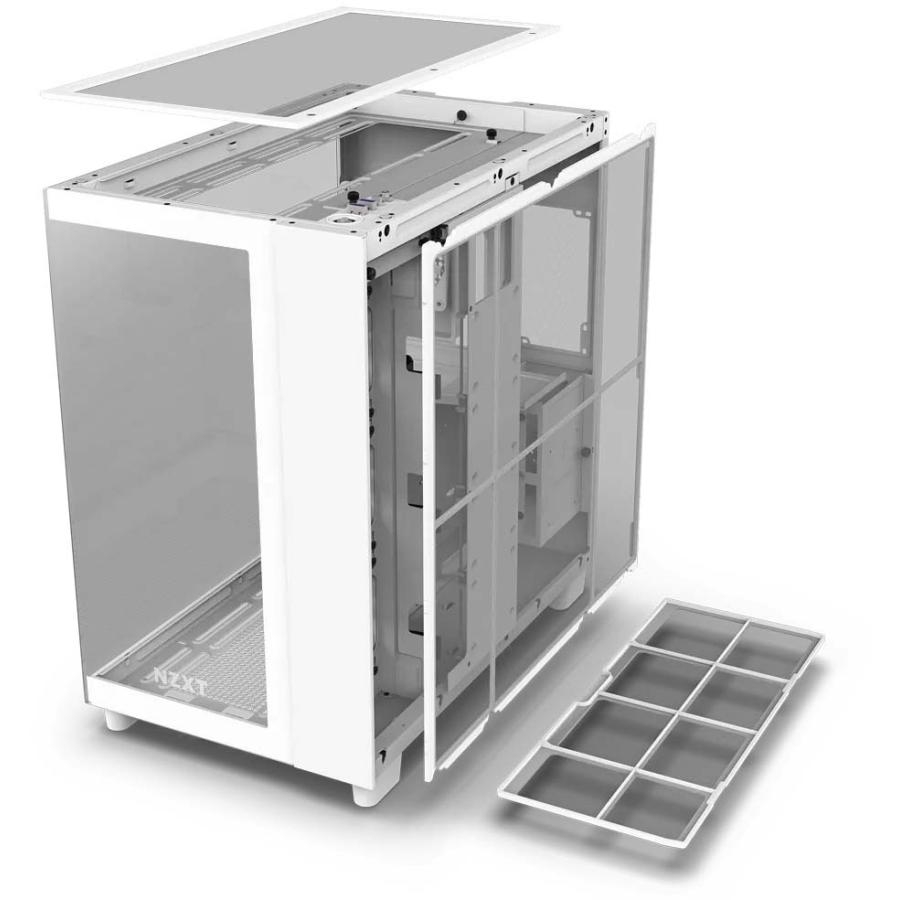 NZXT PCケース H9 Flow ホワイト CM-H91FW-01 : NEXT! - 通販 - Yahoo