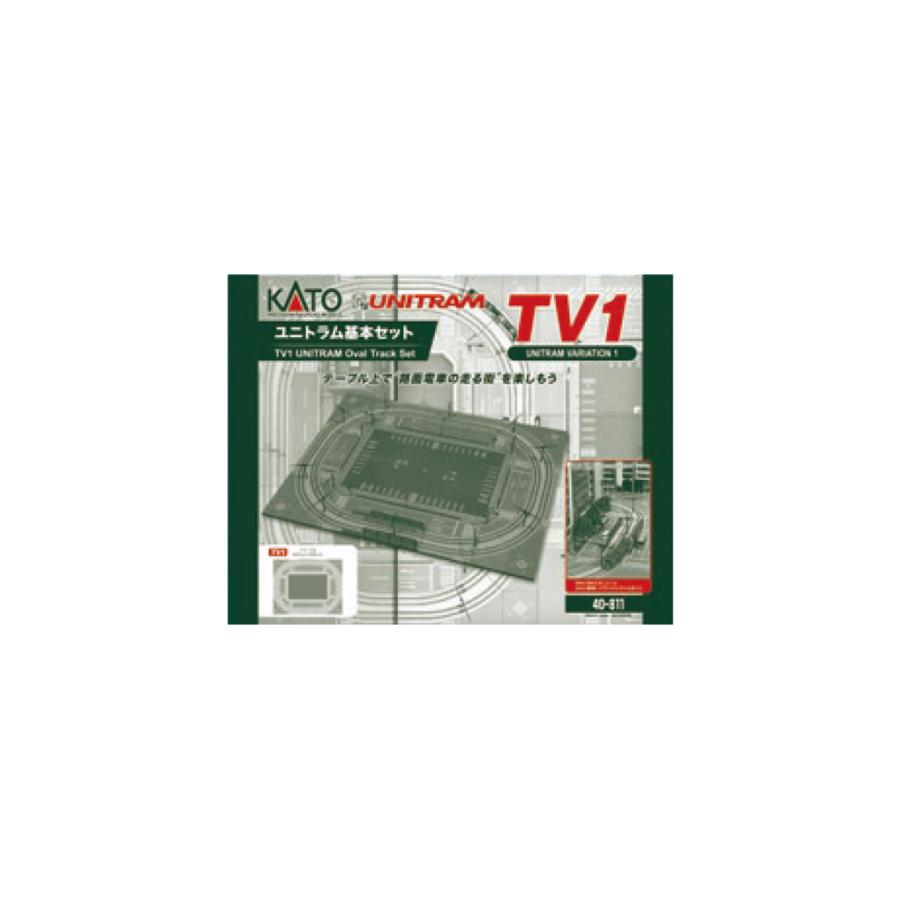 KATO カトー N TV1 ユニトラム基本セット 40-811 : 4949727684918 