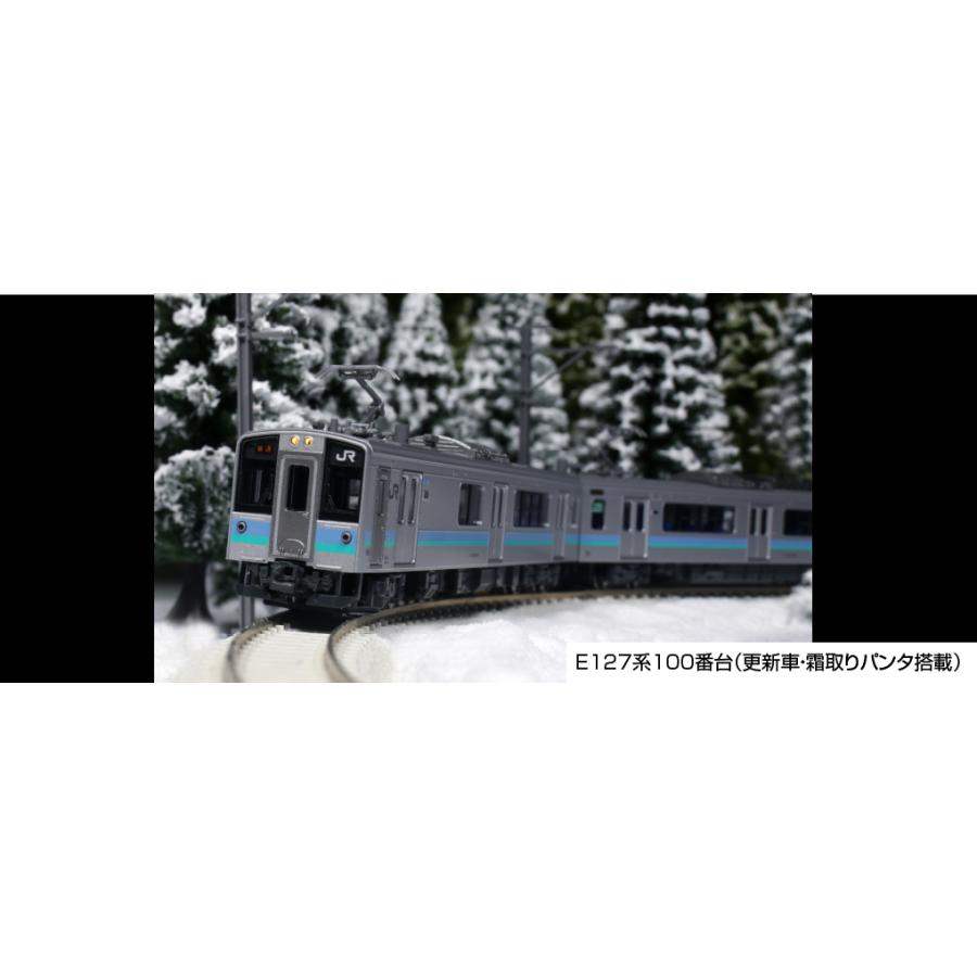 KATO カトー E127系100番台(更新車・霜取りパンタ搭載) 2両セット 10