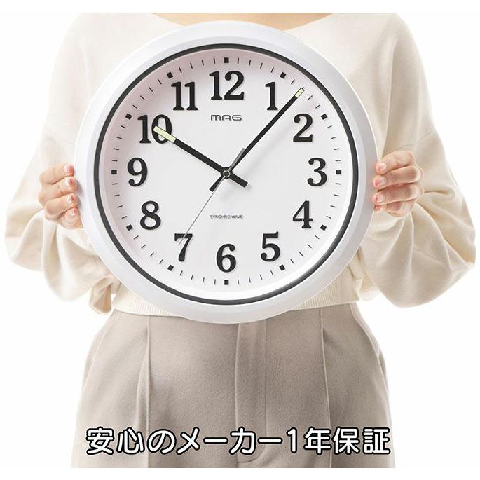 noa ノア精密 W-734(WH-Z) MAG 電波防塵防水掛時計 ナヤ : NEXT