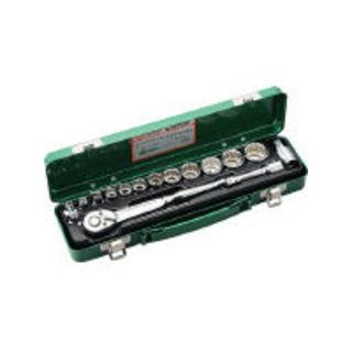 TONE トネ ソケットレンチセット 差込角9.5mm 17点セット 1570M : NEXT