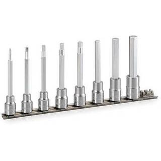 TONE トネ ロングヘキサゴンソケットセット(ホルダー付) 8pcs HH308L