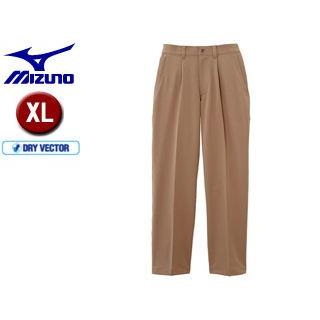 高級感 A2MF7001-49  mizuno ミズノ ドライベクターノンストレスパンツ (ベージュ) 【XL】 パンツ、ズボン