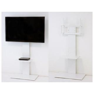 KUROSHIO クロシオ 穴を開けずに壁掛風に 壁掛け風テレビ台 ハイ