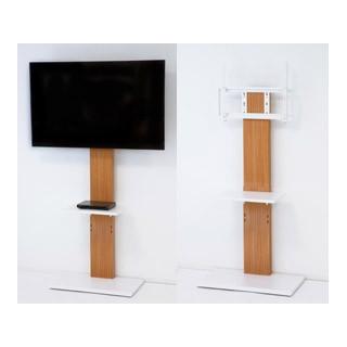 KUROSHIO クロシオ 穴を開けずに壁掛風に 壁掛け風テレビ台 ハイ