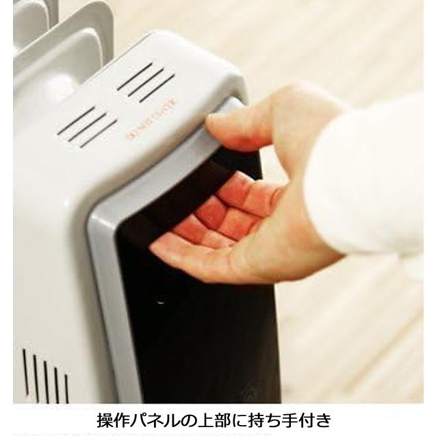TEKNOS テクノス オイルヒーター デジタル表示 11枚フィン TOH-D1101 