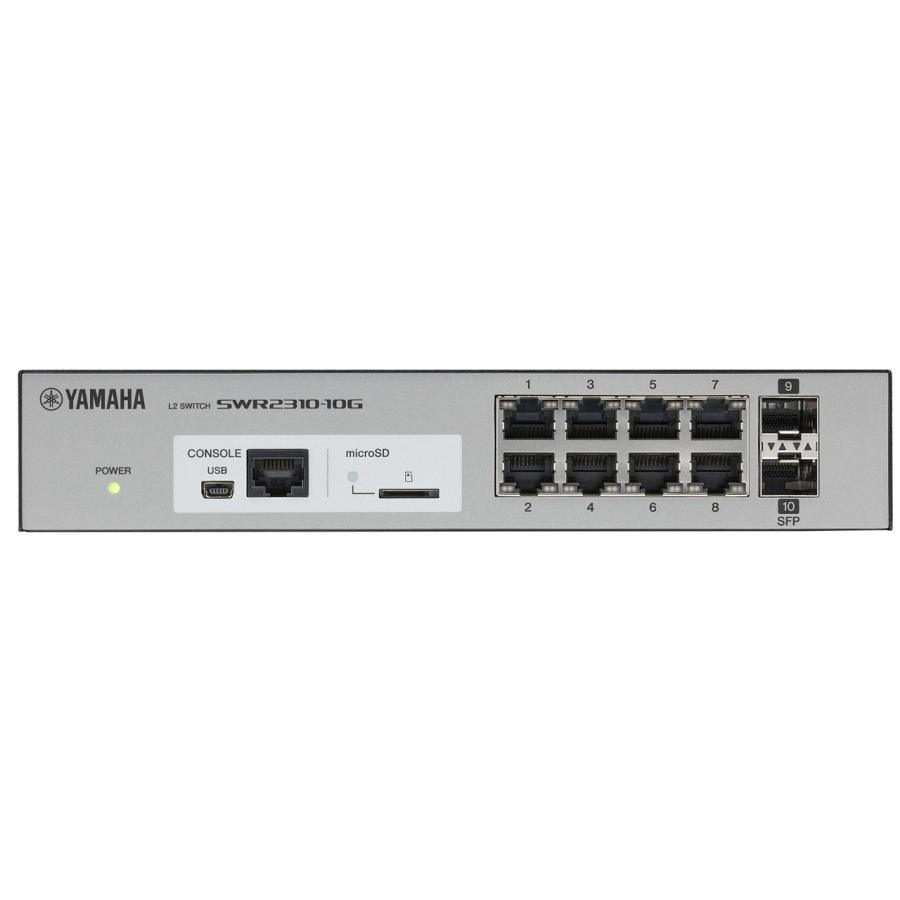 YAMAHA（ヤマハ） SWR2310-10G 10ポート インテリジェントL2スイッチ