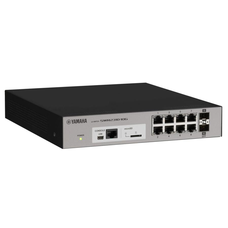 YAMAHA（ヤマハ） SWR2310-10G 10ポート インテリジェントL2スイッチ