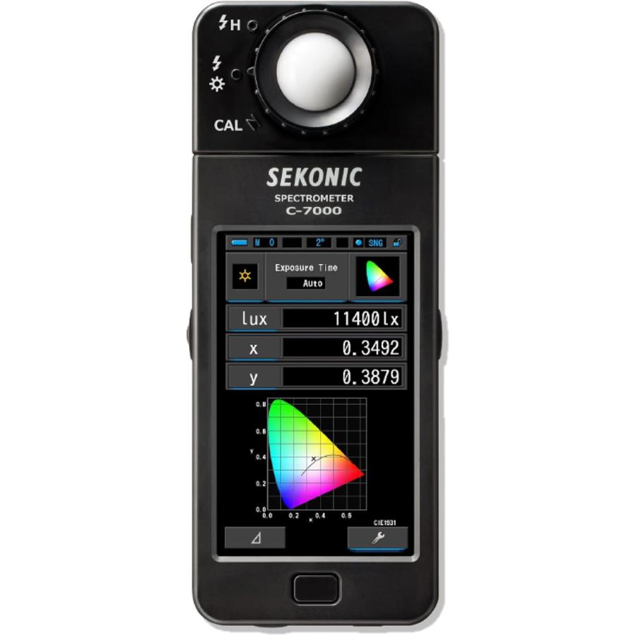 SEKONIC セコニック C-7000 スペクトロメーター ケース付き SEKONIC セコニック C-7000 スペクトロメーター 分光色彩照度計