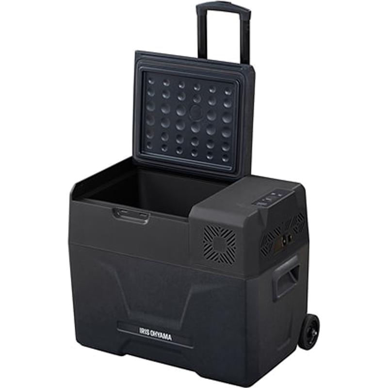 IRIS OHYAMA アイリスオーヤマ ポータブル冷蔵冷凍庫 40L IPD-4A-B ブラックの画像