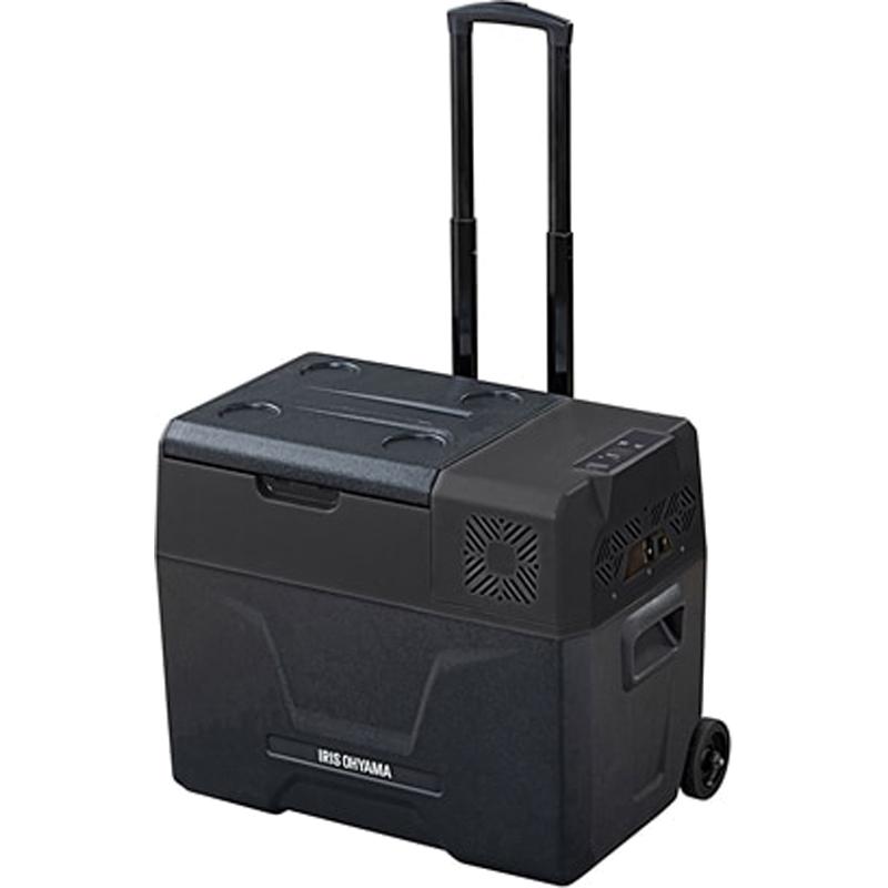 IRIS OHYAMA アイリスオーヤマ ポータブル冷蔵冷凍庫 40L IPD-4A-B ブラックの画像