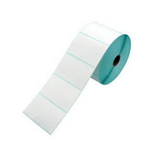 brother/ブラザー 熱転写用アート紙/無地ラベル/幅80mm×長さ50mm/ラベルピッチ3mm/1巻1300枚/10巻入り TL-8050A