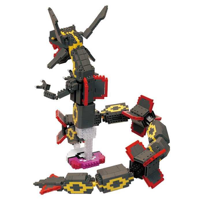KAWADA カワダ nanoblock ナノブロック ポケットモンスター 黒いレックウザ エクストリームDX NBPM_104_2