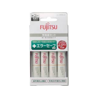 FDK  Fujitsu/富士通 ニッケル水素充電池 スタンダード充電器セット FCT345FXJST(FX)｜murauchi3