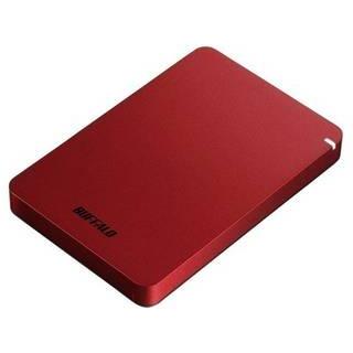 BUFFALO バッファロー USB3.1(Gen.1)対応 耐衝撃ポータブルハードディスク 1TB レッド HD-PGF1.0U3-RDA