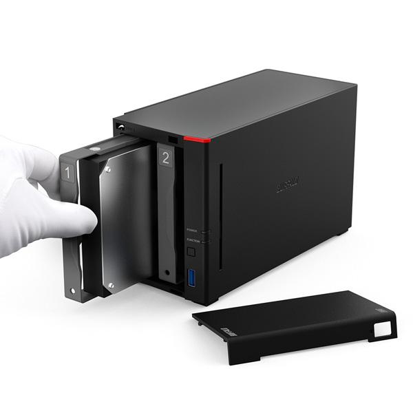 バッファロー BUFFALO 16TB LS720D1602/N BUFFALO（バッファロー） ネットワーク対応ハードディスク NAS リンク