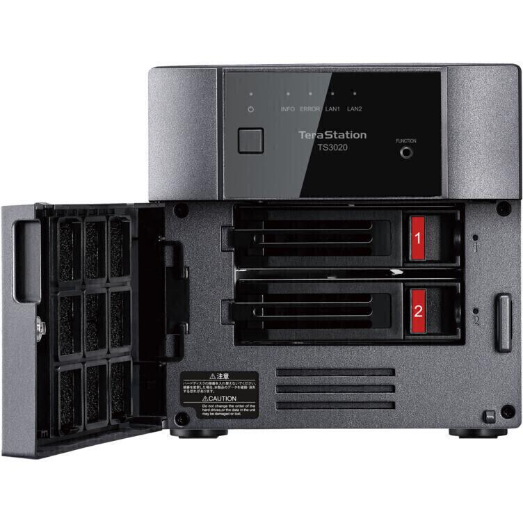 BUFFALO バッファロー オンサイト保守5年間・データ復旧年1回無償 テラステーションTS3220DN 2ドライブ 4TB TS3220DN04-ON5_1