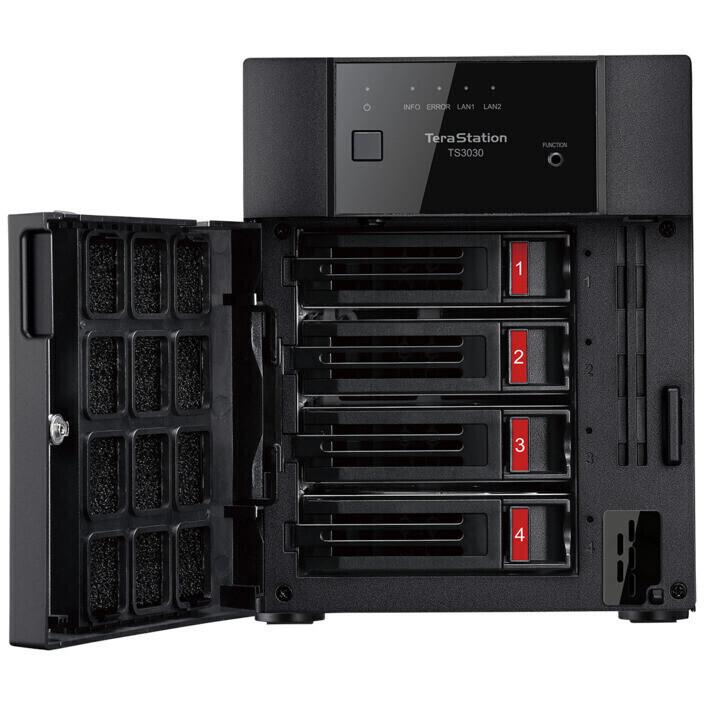BUFFALO（バッファロー） TeraStation TS3430DNシリーズ 4ベイ