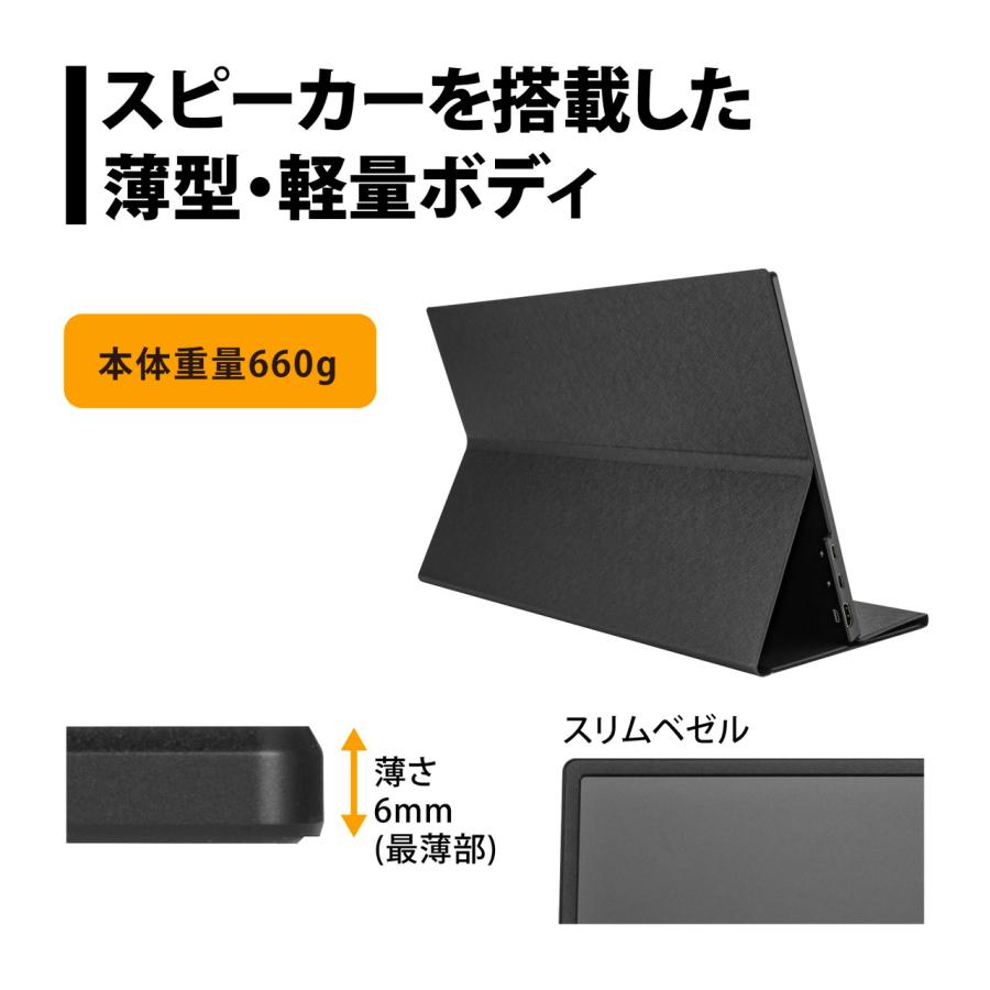 PRINCETON（プリンストン） 15.6型フルHDモバイルモニター IPSパネル